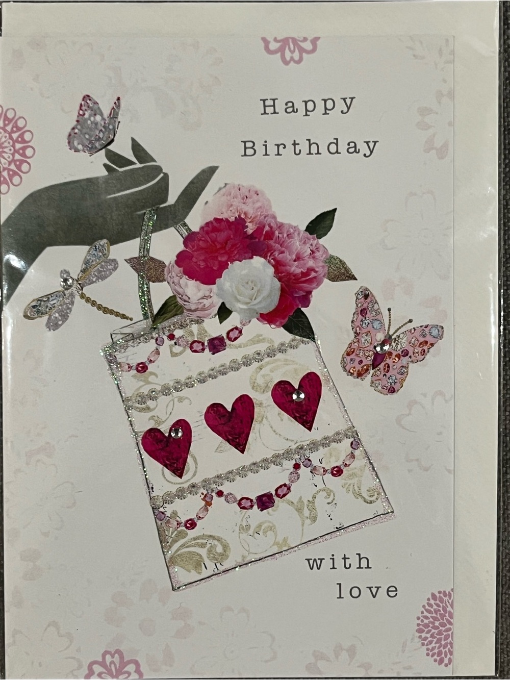 Birthday card with envelope